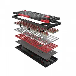 Клавіатура механічна Bloody S87 Bloody BLMS USB Energy Red чорний (4711421993845) - мініатюра 4