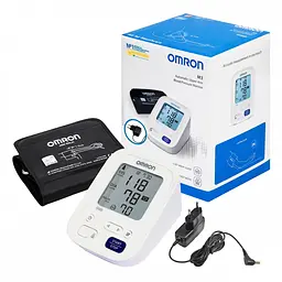 Тонометр Omron M3 (HEM-7154-Е) автоматичний на плече з адаптером - мініатюра 2