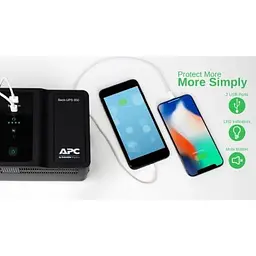Пристрій безперебійного живлення APC Back-UPS 850VA 520W (BE850G2-GR) - мініатюра 7