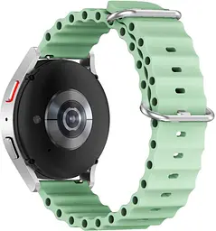 Універсальний ремінець для смарт-годинників Ocean Band 22mm Pistachio [84734] - мініатюра 3