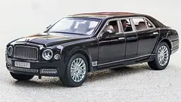 Колекційна металева модель седана АвтоЕксперт Bentley Mulsanne з інерцією, світлом та звуком 1:24 - мініатюра 5
