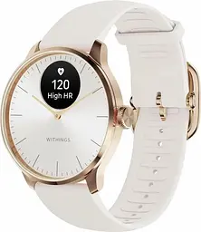 Смарт-годинник Withings ScanWatch Light 37mm (XNAHWA11) White/Gold