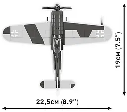 Конструктор дитячий літак Focke-Wulf Fw 190 F-8 COBI 5871 - мініатюра 6