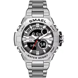 Годинник наручний Skmei 1218 Black, 1218BK (17084) - мініатюра 2