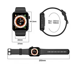 Розумний годинник Blackview R30 Pro чорний (6931548317418) - мініатюра 7