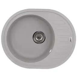Кухонна мийка Zerix ZS-6250R-09 gray ZX4551, Сірий