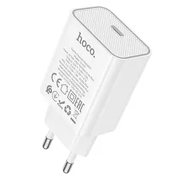 МЗП Hoco C143A Benefit PD20W (1USB-C) White - мініатюра 4
