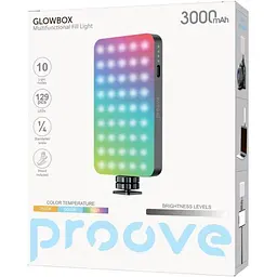 Накамерне світло Proove GlowBox Black (PLGB00010001) [154082] - мініатюра 7