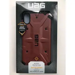 Оригінальний протиударний чохол UAG Pathfinder для iPhone XS Max (6.5") Carmine Red (111107119696) - мініатюра 2