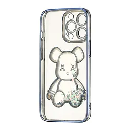 Чохол Shining Bear Case Protected Camera iPhone 13 Pro Blue - мініатюра 3