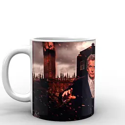 Кухоль GeekLand Doctor Who Дванадцятий Доктор DW.02.006 330 мл білий - мініатюра 3