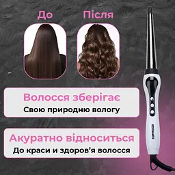 Плойка для волосся Geemy GM-403 - мініатюра 3