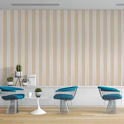 Рейка декоративна Sticker Wall PS 2900х157х11мм Бежева зі сріблом SW-00002150- - мініатюра 7