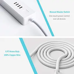 Фільтр мережі Meross MSS425 Wi-Fi Plug, Smart Socket - мініатюра 6