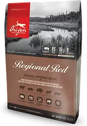 Сухий корм Orijen Regional Red Dog 6 кг для собак усіх порід і вікових груп (яловичина, кабан, бізон, ягнята