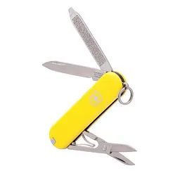 Ніж Victorinox Classic SD 58мм,7функ,жовт - мініатюра 2