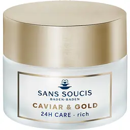 Питательный крем для лица Sans Soucis Caviar &amp; Gold 24h Care Rich для сухой кожи 50 мл 