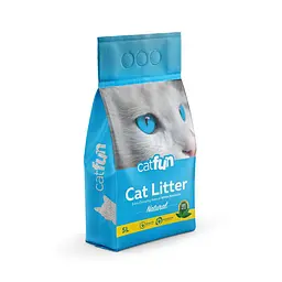 Наповнювач для котячого туалету Catfun натуральний бентонітовий 5 л (арт.23.5KDK.00239)