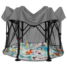 Манеж Lionelo Roel Plus Grey Multicolor (LO-ROEL PLUS GREY MULTICOLOR) - мініатюра 4