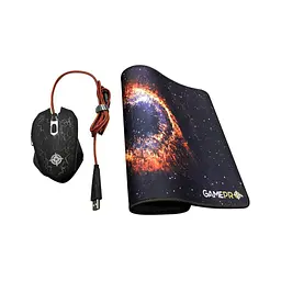 Мишка GamePro GS347 Combo 2 в 1 миша + ігрова поверхня (GS347) - мініатюра 2