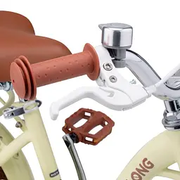 Дитячий велосипед Miqilong RBB-LS12-BEIGE бежевий 12 дюймів - мініатюра 8