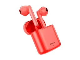 Навушники BASEUS Encok TWS W09 Red (NGW09-09) - мініатюра 3
