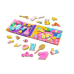 Розвиваючий Альбом для дівчаток PuzzleOk Puz-22921 - мініатюра 2