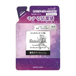 Гель для душу Rocket Soap Deodorant I'd Medicated Body Wash Лаванда дезодорувальний, змінний блок 400 мл (4571113802264)