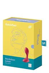 Анальна пробка з вібрацією Satisfyer Backdoor Lover Red, 11.5х3.3 см, червоний - мініатюра 2