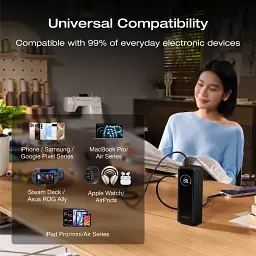 Зовнішній акумулятор EcoFlow RAPID Power Bank 25000mAh Silver [EF-RAPID25K140W-S-EU] [139815] - мініатюра 12