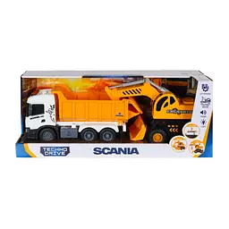 Ігровий набір TechnoDrive серії 2 in 1 Truck - Самоскид Scania і екскаватор (8001KS) - мініатюра 13