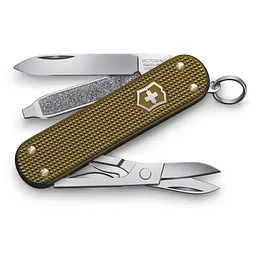 Ніж Victorinox Classic SD Terra Коричневий 58мм,5функ,ріфл.кор - мініатюра 4