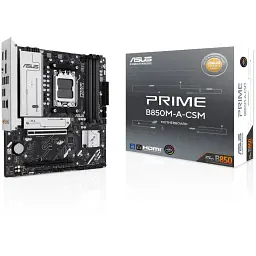 Материнская плата Asus PRIME B850M-A-CSM (sAM5, AMD B850, mATX)
