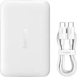 Зовнішній акумулятор Baseus EnerFill Ultra Mini 10000mAh 22.5W White (P1008210E213-00) [152260] - мініатюра 4