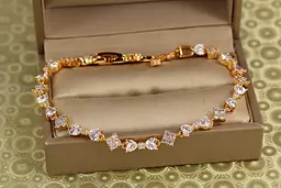 Браслет Xuping Jewelry тендітний союз 17 см 6 мм золотистий