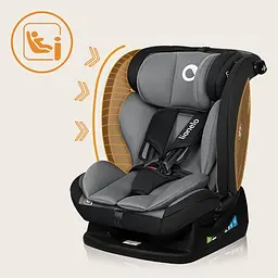 Автокрісло Lionelo Izzy I-Size black grey (LO-IZZY I-SIZE BLACK GREY) - мініатюра 12