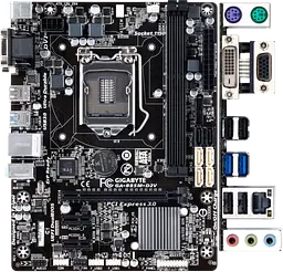 Материнська плата Gigabyte GA-B85M-D2V LGA 1150 (GA-B85M-D2V) Б/В - мініатюра 2