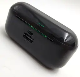 Бездротові навушники Bluetooth 5.0 із сенсорним керуванням та зарядним кейсом Amoi F9 - мініатюра 8
