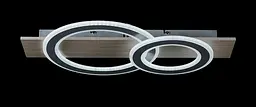 Люстра стельова LED Splendid Ray L2980/2, 120W, білий/коричневий, сучасний стиль, з пультом, димер - мініатюра 2