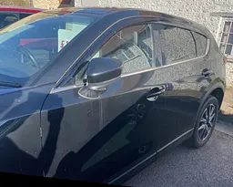 Дефлектори вікон вітровики для Mazda CX-5 2017- 6 шт (Auto Clover) - мініатюра 5