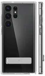 Протиударний чохол для Samsung Galaxy S23 Ultra Spigen Slim Armor Essential S Clear ACS05642 Прозорий - мініатюра 9