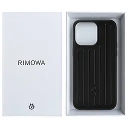 Чохол TPU+Metal Rimowa Style (AAA) для Apple iPhone 15 Pro Max (6.7") Black - мініатюра 3