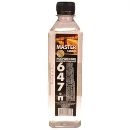 Розчинник МASTER COLOR КВАДРАТ 400мл 280г 647 б/п