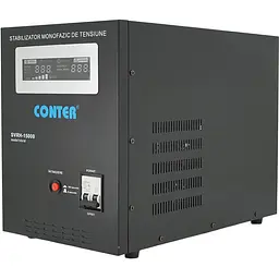 Стабілізатор напруги релейний Conter SVRH-15000VA/10500W Q1 однофазний LED DC150-270V AC230±8% 2 x Shuko