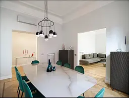 Люстра Brille світлодіодна підвісна 49W NW BK (BR-01 674S/7) - мініатюра 10