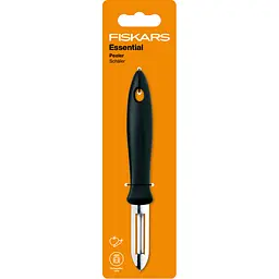 Ніж для чищення (овочечистка) Fiskars Essential 6 см (1065585) - мініатюра 3