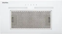 Витяжка кухонна Interline SWAY WH A/60 GL/S
