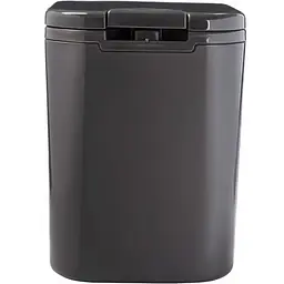 Відро для сміття MBM My Home з кришкою 2 л антрацит (BIN-06 2L ANTHRACITE)