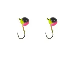 Мормишка FISHING ROI вольфрам Шар з вушком 4мм 0,62г кольорова YQ22UV