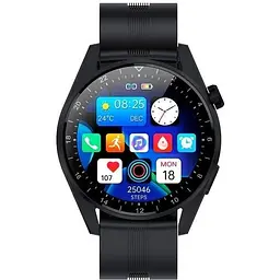 Смарт-годинник Smart Watch XO W3Pro+ Bluetooth Call Track Heart Rate Чорний - мініатюра 2